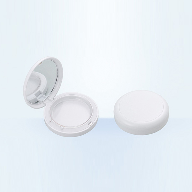 What is a face powder container called?