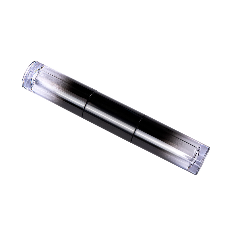 Double-Sided Lip Gloss Empty Tube with Transparent Round Design