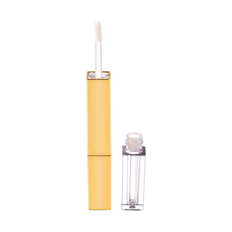 Slim Gold-Tip Dual-Ended Lip Gloss and Lipstick Tube