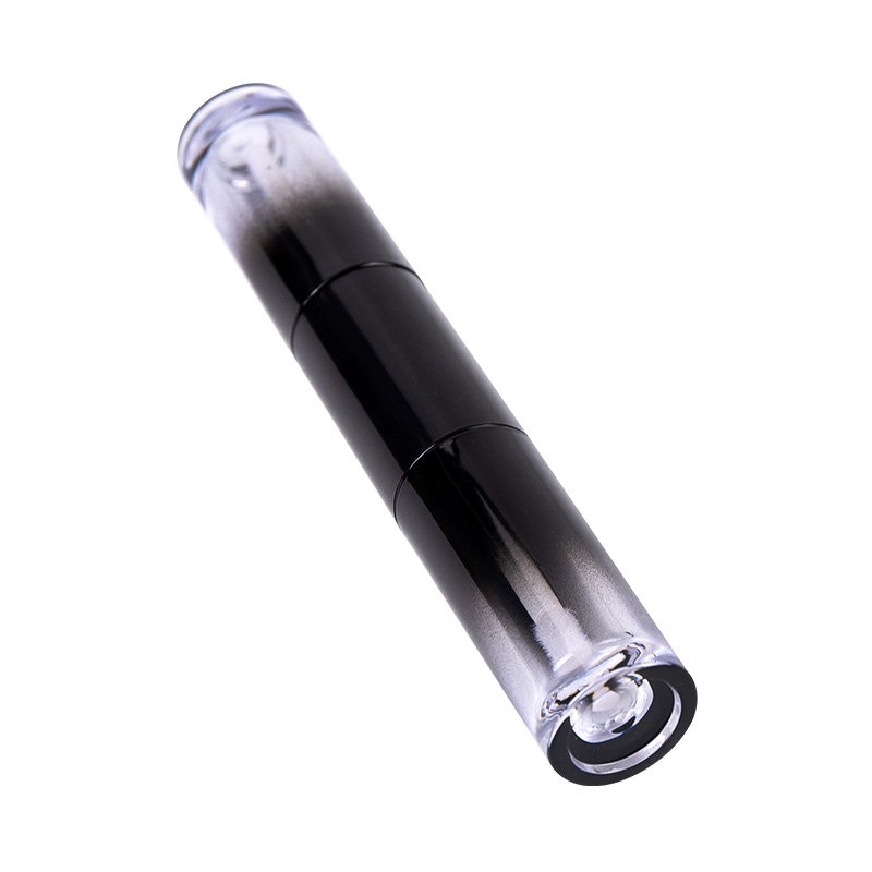 Double-Sided Lip Gloss Empty Tube with Transparent Round Design