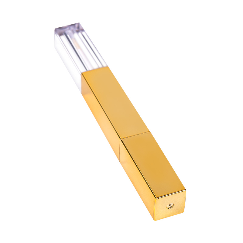 Slim Gold-Tip Dual-Ended Lip Gloss and Lipstick Tube