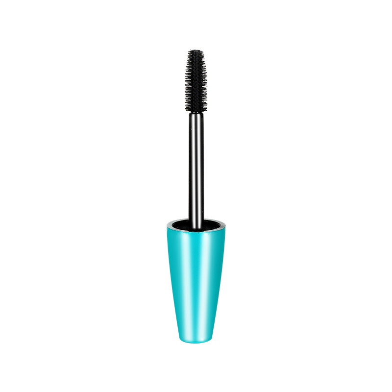 Blow Bottle with Sturdy Blue Plating Mascara Tube Packaging