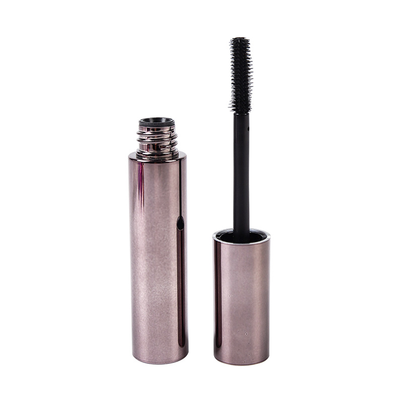 Shell Spray-Coated Multi-Color Classic Cylindrical Large Brush Head Mascara Tube Packaging